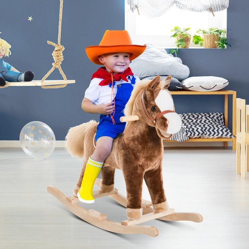 Cavallo dondolo legno - cavallo,