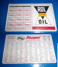 Calendario tascabile plastica