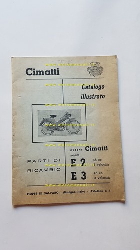 Cimatti motore e3 - e2-, 1962