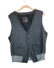 Gilet grigio David Mayer Naman