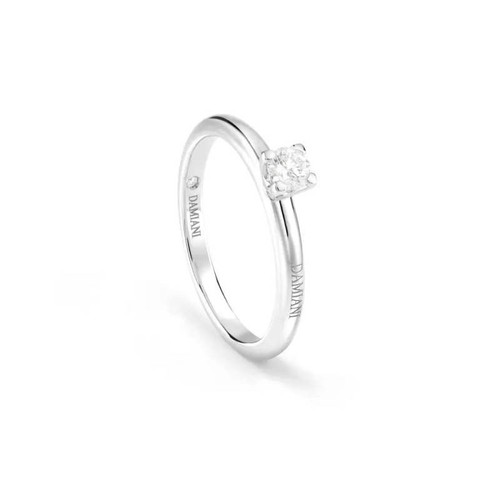 Anello solitario damiani luce - anello,