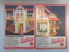 PUBBLICITA' ADVERTISING BARBIE VILLA COMPLETA DI TUTTO