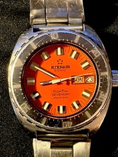 ETERNA SONIC KONTIKI SEVENDAY electronic, Day-Date, Diver, Uomo, 1970 ca.