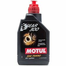 Motul Gear 300 75W90 1 lt Olio Cambio Differenziale Trasmissioni 100% Sintetico