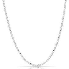 Collana ancora 3,5 mm argento