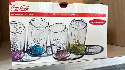 Bicchieri lattina coca cola - bicchieri,