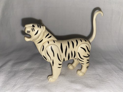Playmobil tigre blanc vintage - tigre,