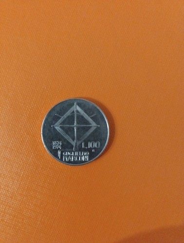 Rara moneta 100 lire - 100, 1874