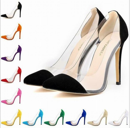 Scarpe donna sexy trasparenti