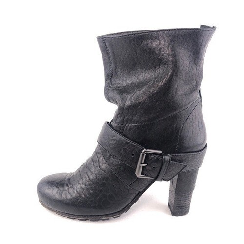 Vic matie black leather ankle - vic,