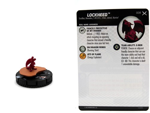 Heroclix 008 lockheed - lockheed,