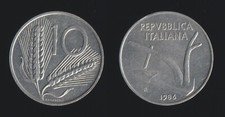 Lire 1986 spighe aratro - 10,