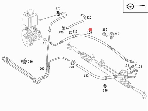 Mercedes w163 ml230 m111 - mercedes,