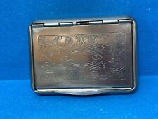 PORTASIGARETTE IN METALLO VINTAGE ANNI 60.