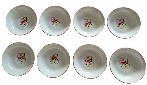 Assiettes creuses digoin - assiettes,