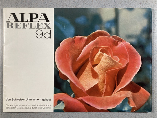 Brochure alpa - brochure, 9d