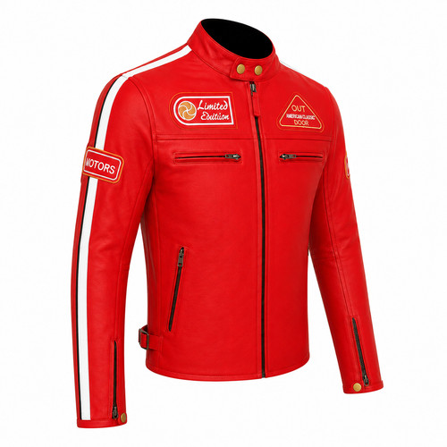 Moto giubbotto pelle da - moto,