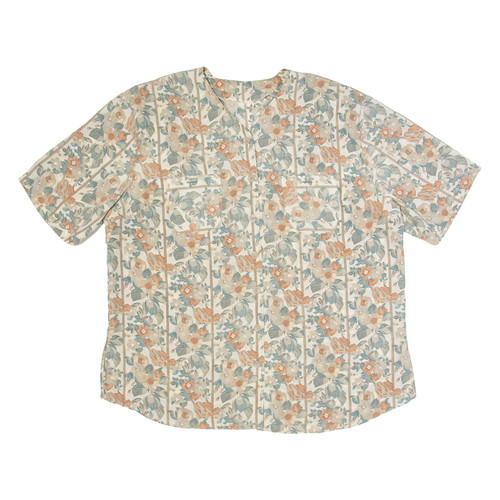 Blusa stampata vintage - blusa, da