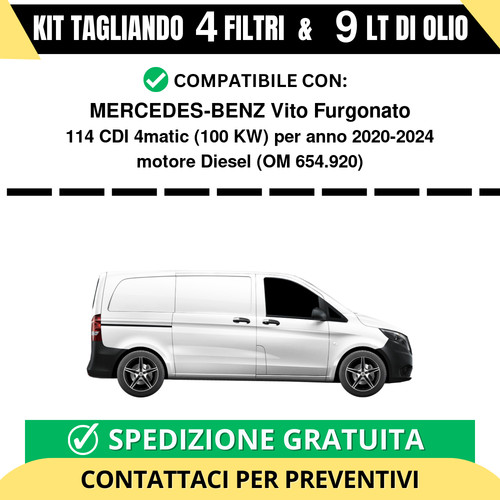 Tagliando per mercedes - per, mercedes-benz