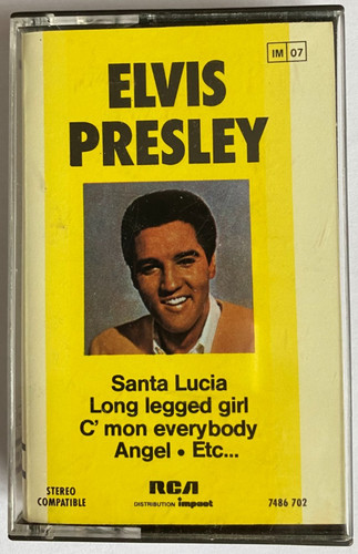 Cassette audio elvis presley - audio,
