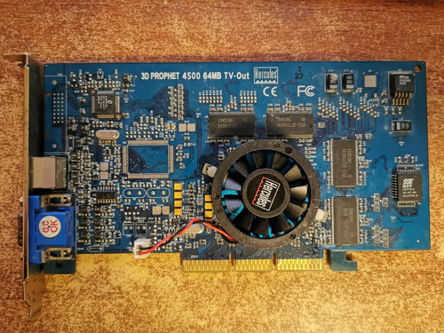 Scheda video vintage testata