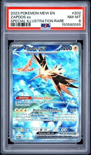 Psa zapdos ex 2023 - psa,