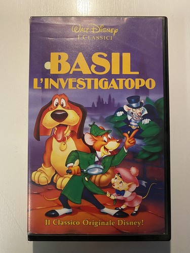 Vhs disney classici basil - disney, i