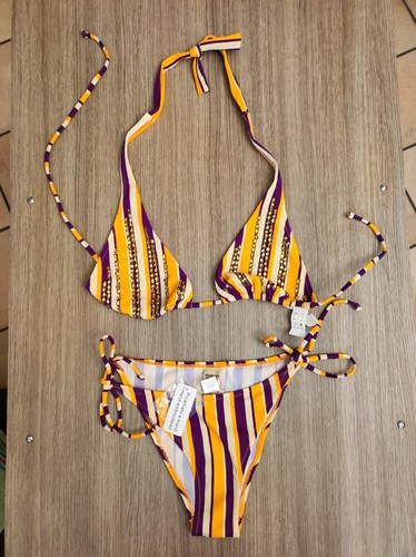 Golden lady costume bikini - golden,