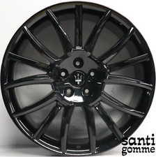 1 CERCHIO MASERATI GRANTURISMO 8,5 X 20 " TRIDENT ORIGINALE NERO LUCIDO 245754