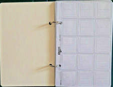 CONTENITORE MONETE + PAGINE ALBUM PICCOLO TASCABILE X TRASPORTO CASSAFORTE NERO