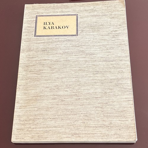 Ilya kabakov catalogo di - ilya,