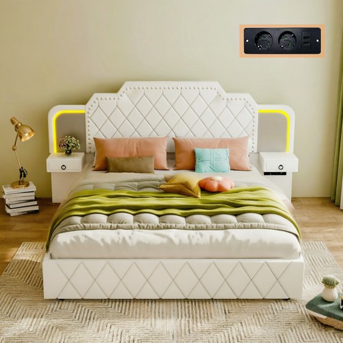 Letto imbottito 140x200 - imbottito,