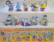 SORPRESINE KINDER FERRERO SERIE VINTAGE HAPPY HIPPO HOLLYWOOD SCEGLI FIGURE RAR