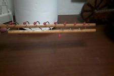 appendi cravatte in legno made i italy cm.32 marchiato F. REGUITTI (FR)