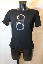 Maglia FERRAGAMO nera manica corta logata sul petto