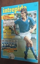 INTREPIDO SPORT N°49 1982 GIANCARLO ANTOGNONI con inserto  ED. UNIVERSO