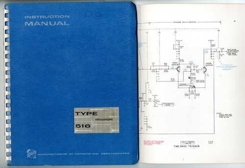 Tektronix 516 dual trace - tektronix,