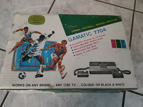Console vintage otron gamatic - otron,