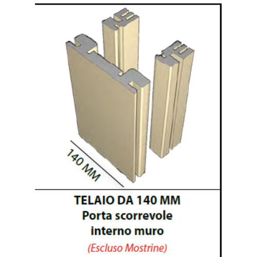 Telaio 140mm porta - da,