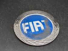 FIAT Ø 50MM LOGO SIGLA EMBLEMA FREGIO STEMMA SCRITTA TARGHETTA BADGE TARGA NOME