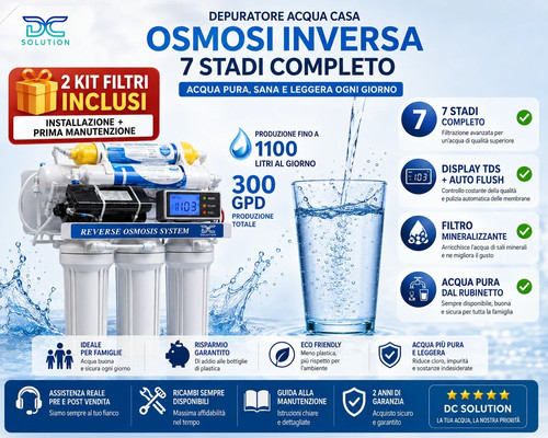 Depuratore acqua casa osmosi - acqua,