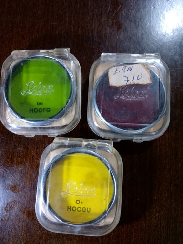 Set filtros leica leitz - set, de