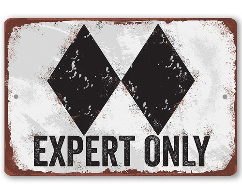 Insegna sci expert - sci, only