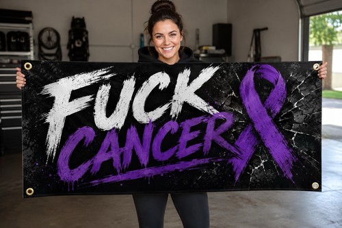 Cancer banner negozio garage - banner,