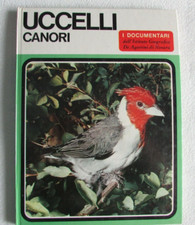 Libro I documentari 18 Uccelli Canori De Agostini  Ornitologia 1973 Vintage _X1