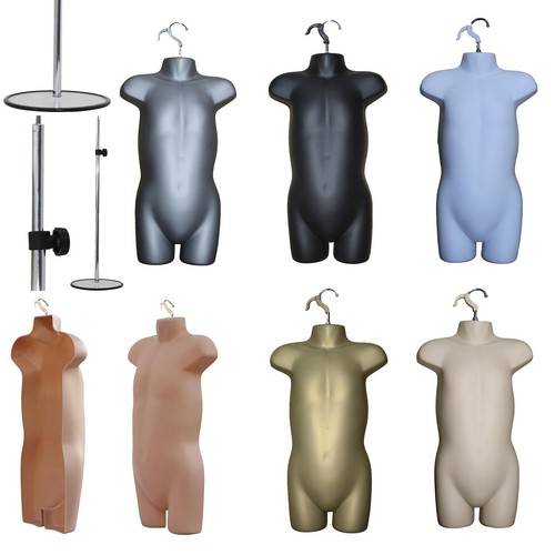 Manichino busto plastica forma