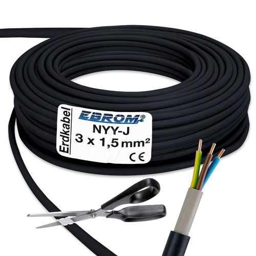 Nyy 3x1 mm - (1,58, nyy-j
