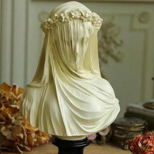 Statua astratta busto di