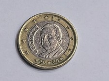 Monete 1 euro Spagna 2000 2001