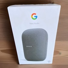 *SOLO SCATOLA* Google Nest Audio Smart Speaker Chalk con istruzioni
